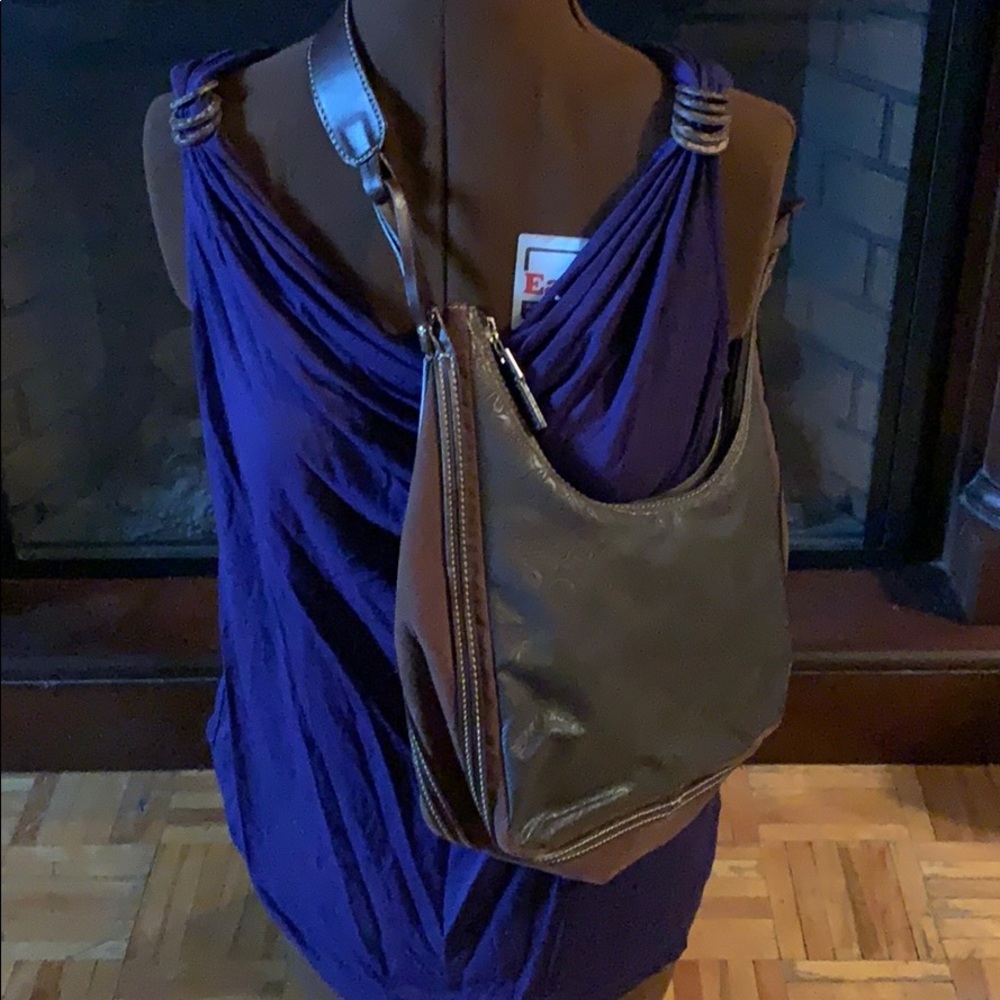 Women’s purse brown suede